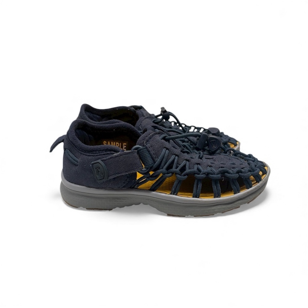 KEEN LITTLE kids' UNEEK O2 1019256 SHOES, DRESS BLUES/NEUTRAL GRAY, SZ 10